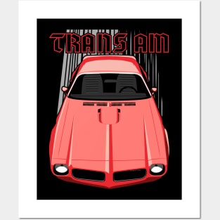 Firebird Transam 1973 - Red Posters and Art